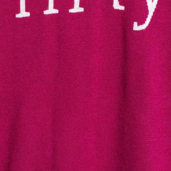 Joie 'Je Suis Flirty' Eloisa Fuchsia Sweater - Picture 4 of 8